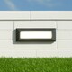 image 9 of CGC REBECCA Dark Grey Slim LED Outdoor Rectangle Brick Light Grey