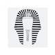 image 1 of Tutankhamun Splash Back | White