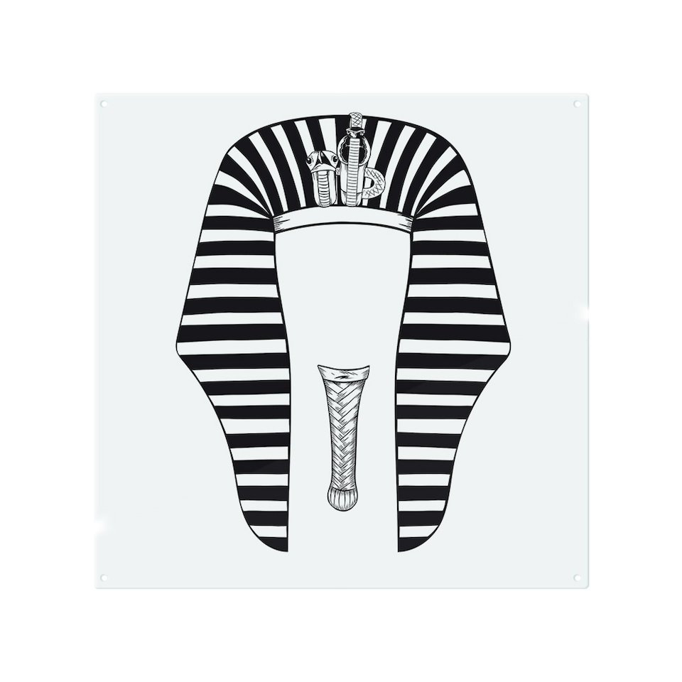 image 1 of Tutankhamun Splash Back | White
