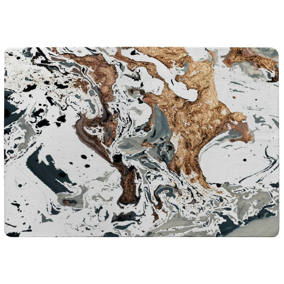 image 1 of Bronze Marble (Rug) Multi | Medium: 80x150cm