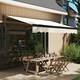 image 2 of Outsunny Electric Retractable Awning w/ Aluminium Frame Beige Cream | Beige