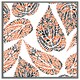 image 1 of Leaf droplets (Picutre Frame) Grey | L