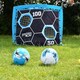 image 7 of PrecisionPLAY Force Football - 5 - White/Fluo Blue/Black - PrecisionPLAY - PPF000205 White