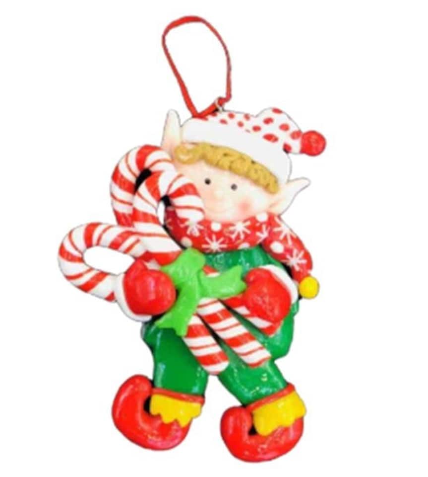 image 1 of Christmas Tree Hanging Decorations Homes Decorated with Cup Cake Candy Santa Snowman Teddy Xmas Tree Wall Home Décor Ornaments 3pc
