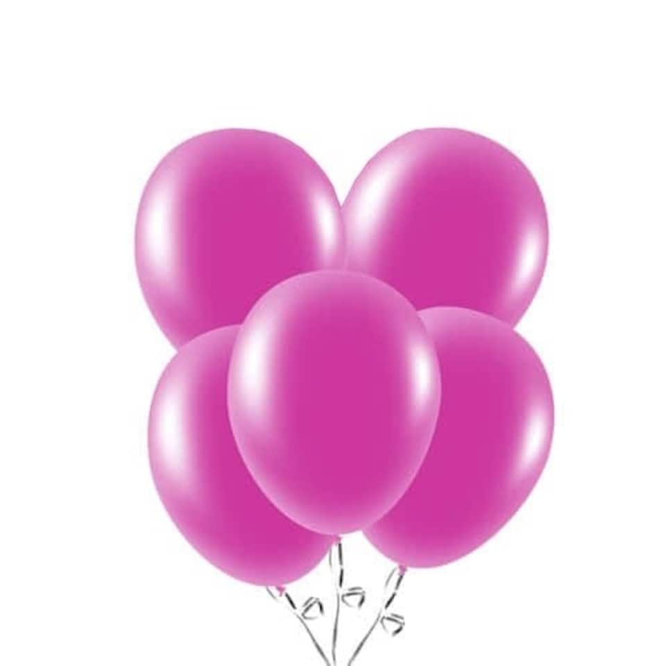 Fuchsia Biodegradable Latex Balloons 23cm / 9 in - Pack of 20