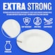 image 4 of Set Of 6 Rimmed Porcelain Serving Plates Plain Dinnerware Kitchenware