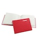 image 1 of 100 Pages Red Autograph Book - School Leavers Signature, End of Term Memory Book | Red | Red