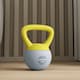 image 7 of SPORTNOW 8KG Kettlebell with Soft Body and Non-Slip Handle, Yellow and Grey | Yellow | Yellow and Grey