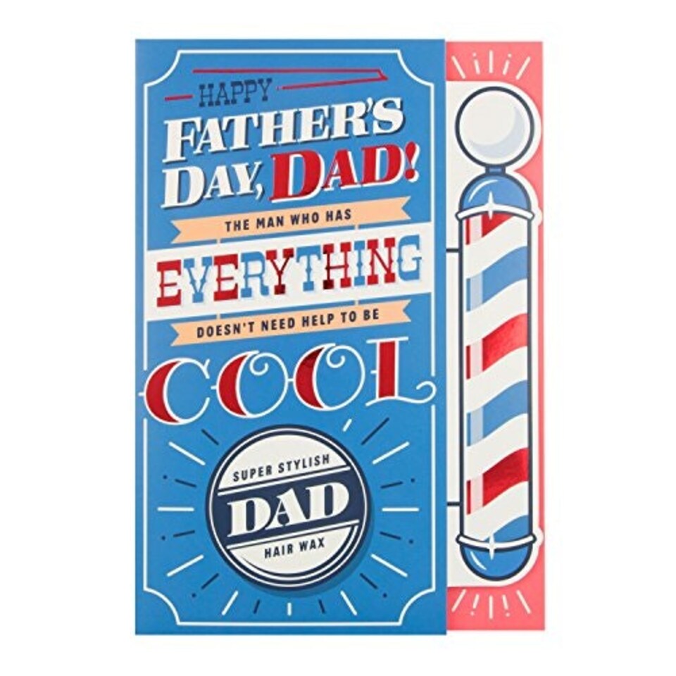 image 1 of Dad Pop Up Father's Day Hallmark New Card Super Stylish - Medium