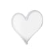 image 8 of ValueLights Heart neon Heart Neon White Illuminated Decoration and Integrated LED 3W Pink Bulb