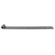 image 4 of Trailer Tailgate Strap Hinge Self Colour 12.5mm Pin Weld On 460mm Long 20pc Grey