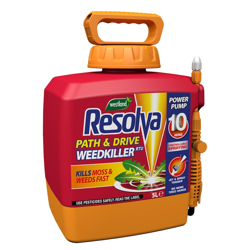 image 1 of Resolva Path & Drive Weedkiller - Ready-to-Use Pelargonic Acid Formula