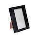 image 1 of Nicola Spring 4 x 6" Photo Frame - Black - 3D Photo Frame Picture Frame Box Portrait Display Case (17.5 x 12.5cm)