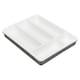 image 3 of Extendable Plastic Cutlery Drawer Tray | Grey | 1