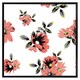 image 2 of Pink flowers (Picutre Frame) Brown | Oak | L