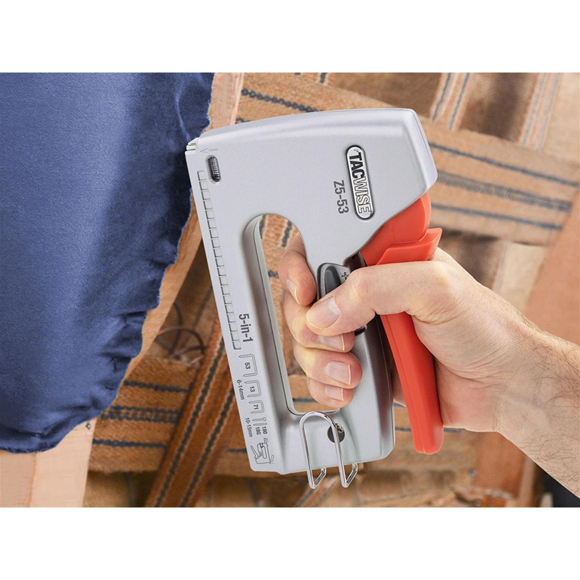 Tacwise Z5-53 Heavy-duty 5-in-1 Staple / Nail Gun Multi Multi Colour One Size 1