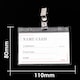 image 1 of Box of 100 Name Badges -110x80mm