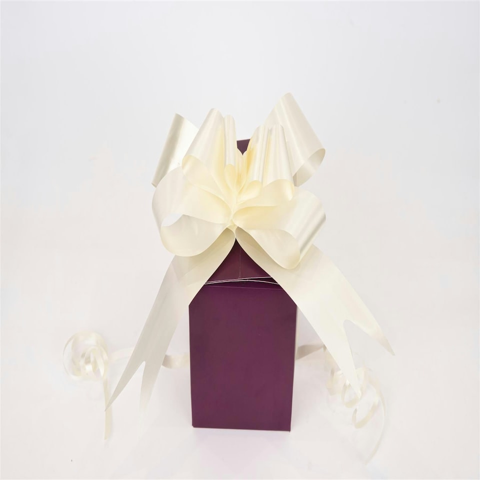 image 1 of 40pcs 50mm Ivory Pullbow