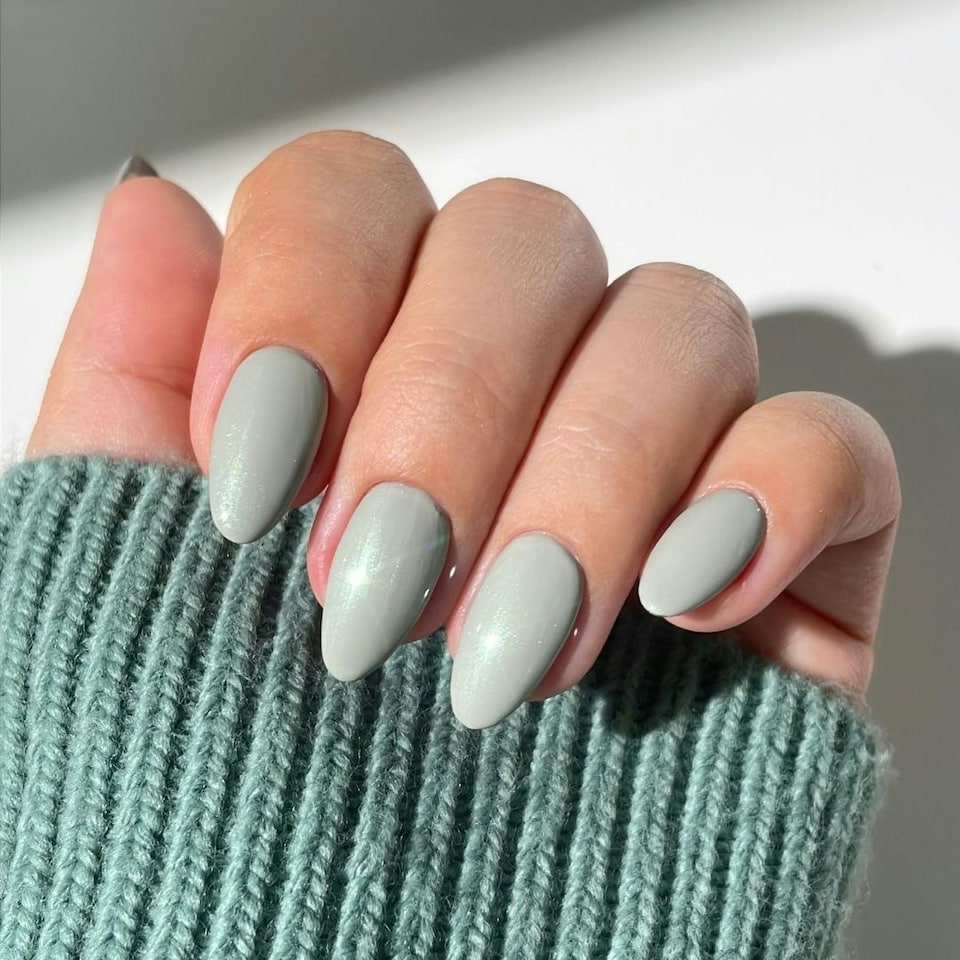 image 1 of Lauren Nail Polish Green