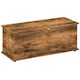 image 6 of HOMCOM Storage Chest With Lid, 113L Storage Box, Rustic Brown Grey
