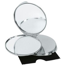 MidOcean Guapas Hand Mirror - Shiny Silver - One Size White | One Size