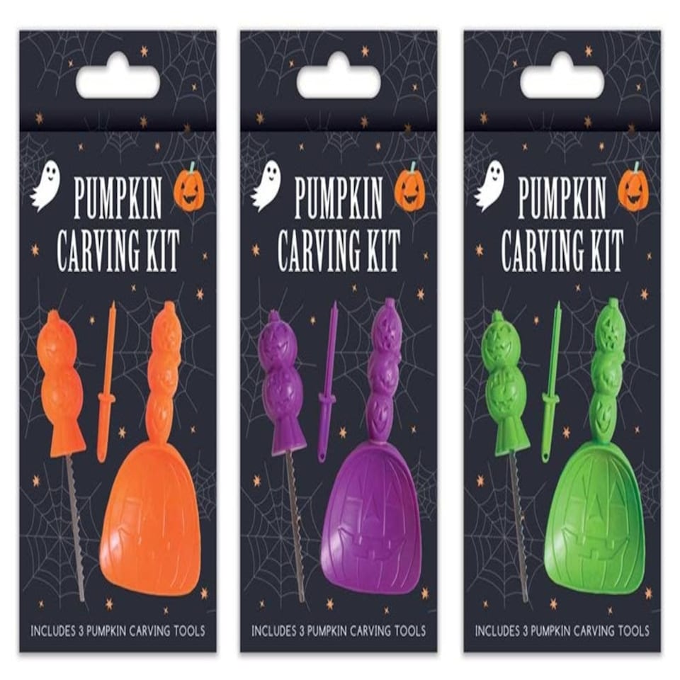 image 1 of Single Halloween Pumpkin Carving Kit