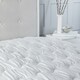 image 2 of Dual Layer 3cm Mattress Topper Air Flow Hypo Allergenic Soft Touch Bedding White | Small Single
