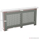 image 6 of Vida Designs Oxford Radiator Cover Painted MDF Cabinet, Grey, 172cm