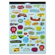 image 1 of Book of 12 Sheets of 2500+ Deluxe Reward Stickers by Clever Kidz
