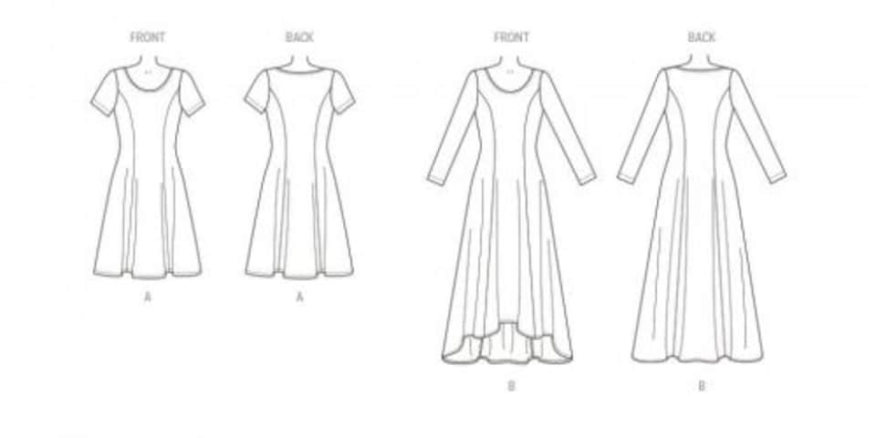 image 1 of New Look 6765 Paper Sewing Pattern – Women’s Dress, Size A (10–12–14–16–18–20–22), Easy