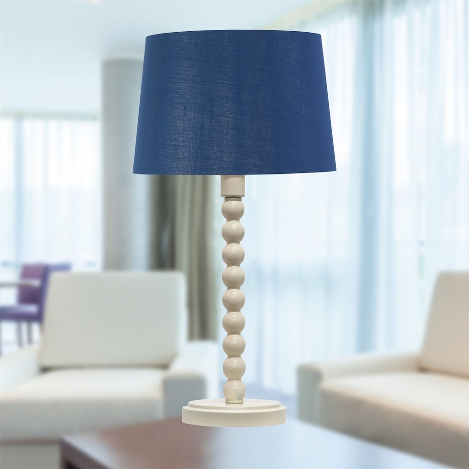 image 1 of Bobbin - Ivory Table Lamp Base