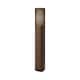 image 2 of Nordlux Sidara Outdoor Garden Post Brown Aluminium E27 Coastal/Marine Safe - Mains Powered, IP44