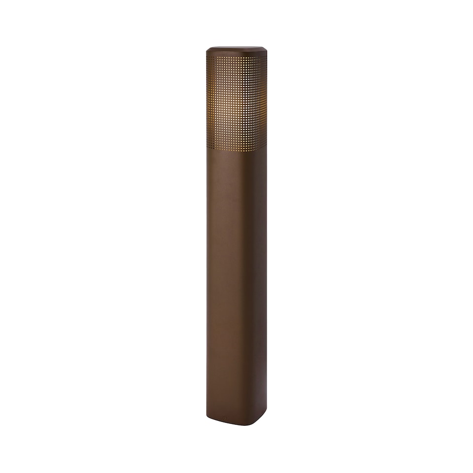 image 1 of Nordlux Sidara Outdoor Garden Post Brown Aluminium E27 Coastal/Marine Safe - Mains Powered, IP44