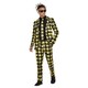 image 1 of Smiley Stand Out Suit Fancy Dress Costume Adult Mens Large Multi | L