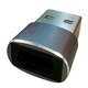 image 1 of USB-C 3.1 to USB-A Adapter Silver | Dark Silver USB-A to USB-C Adapter