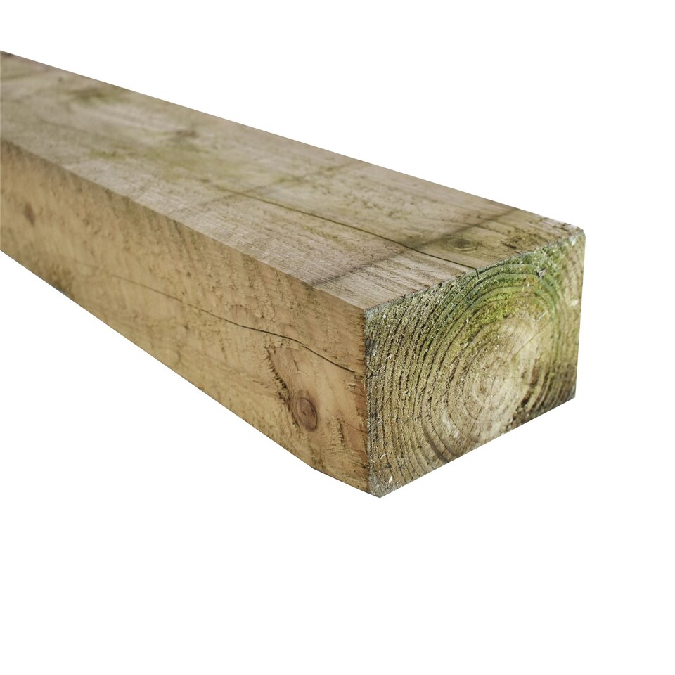 image 1 of Snowdon Timber Reject Treated Sleeper (L) 1.2m (W) 150mm (H) 100mm