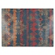 image 1 of Ethnic Boho Distressed Pattern Glass Chopping Board | Multi