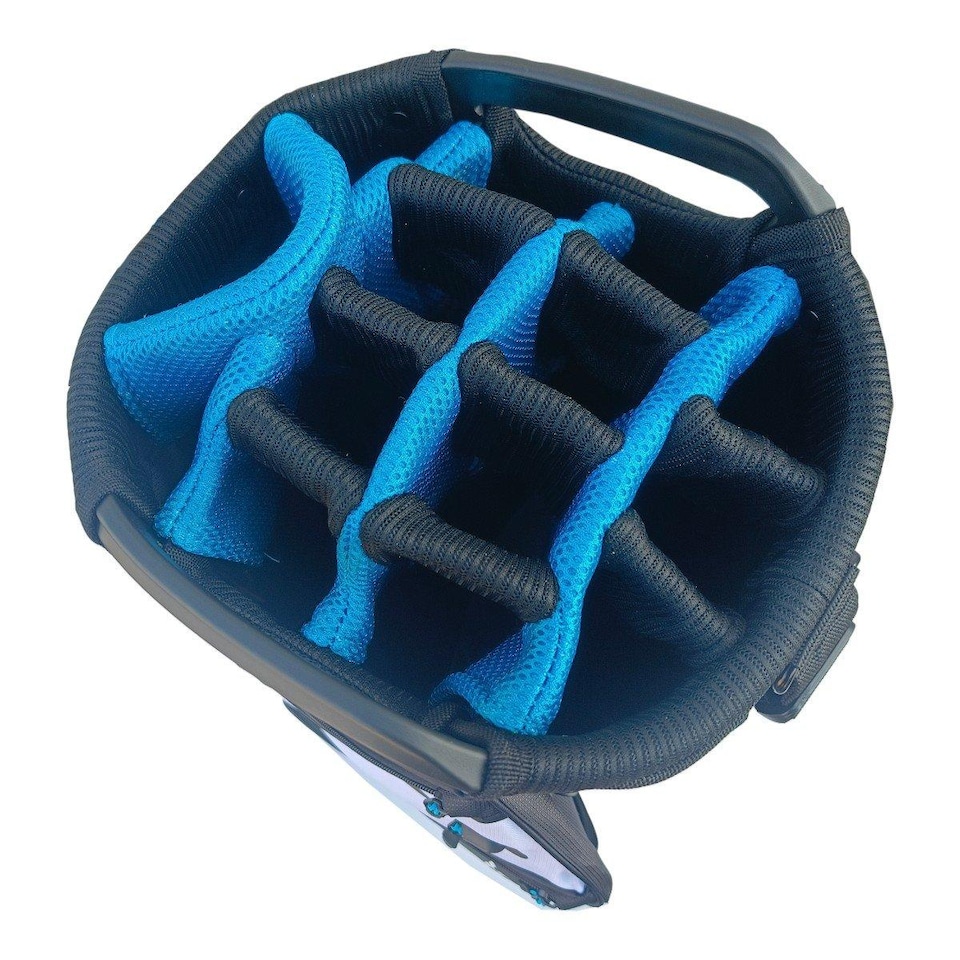 image 1 of Benross Pro 7.0 Golf Cart Bag - White/Grey/Blue