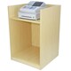 image 3 of Retail Service Counter - Maple Brown