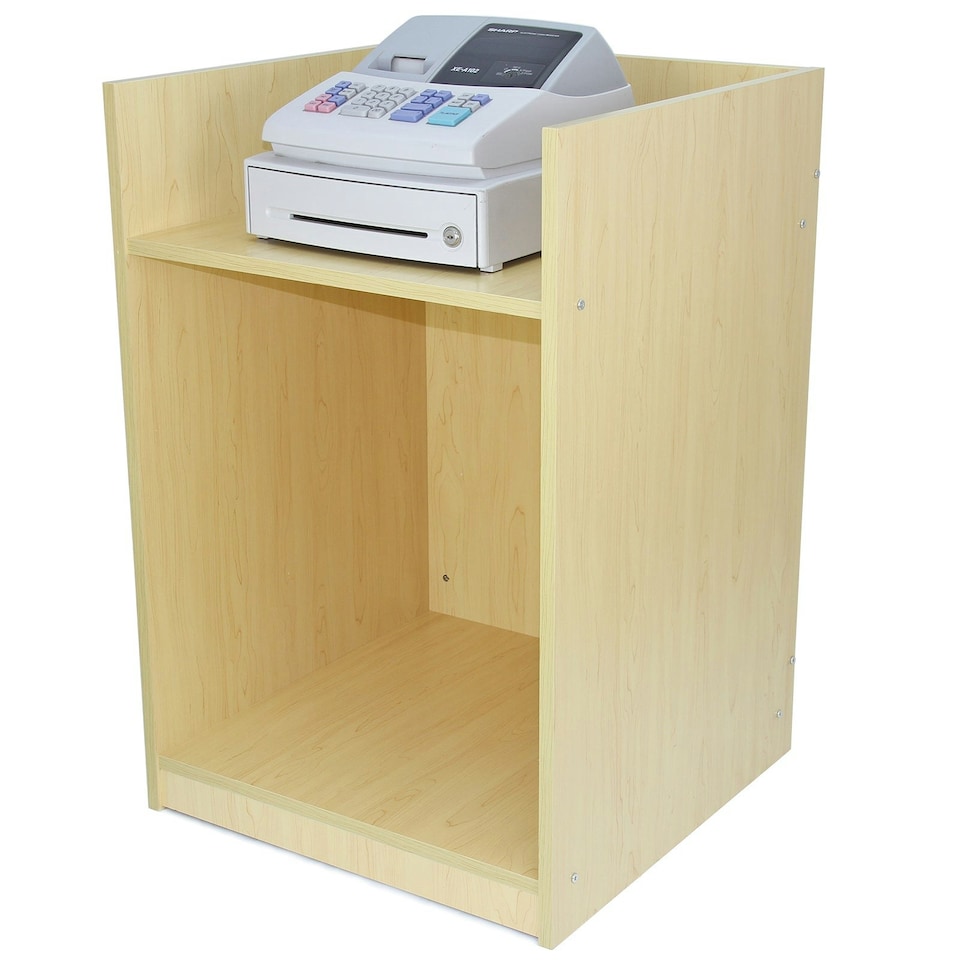 image 1 of Retail Service Counter - Maple Brown