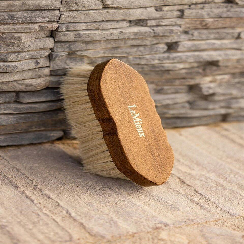 image 1 of LeMieux Artisan Deep Clean Dandy Brush Brown | One Size
