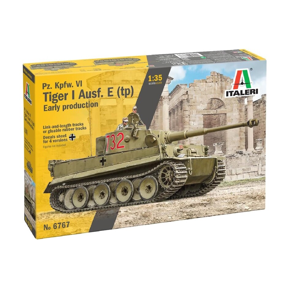 image 1 of Italeri Pz. Kpfw. Vi Tiger I Ausf. E Early Production