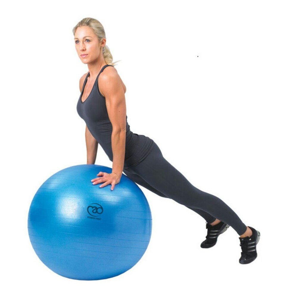 image 1 of Fitness Mad Swiss Ball - Blue - 65cm