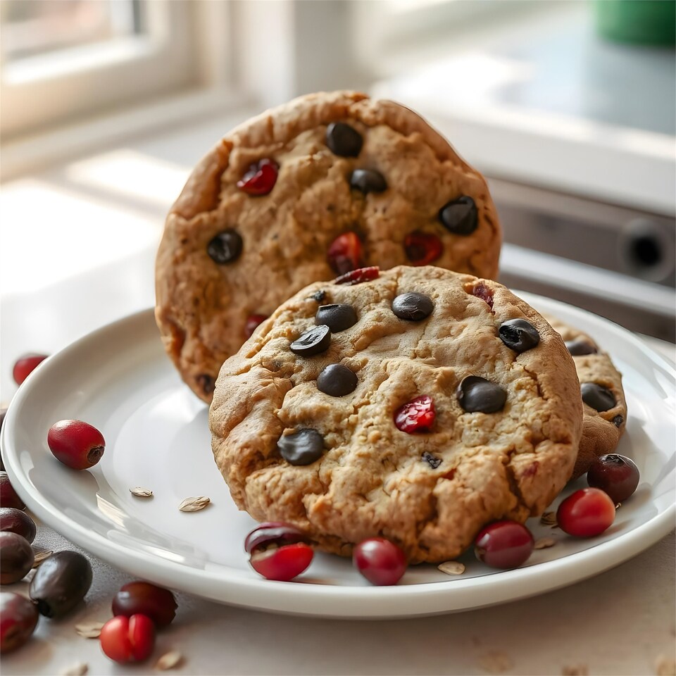 image 1 of Diablo No Added Sugar Chocolate Chip and Cranberry Cookies 135g