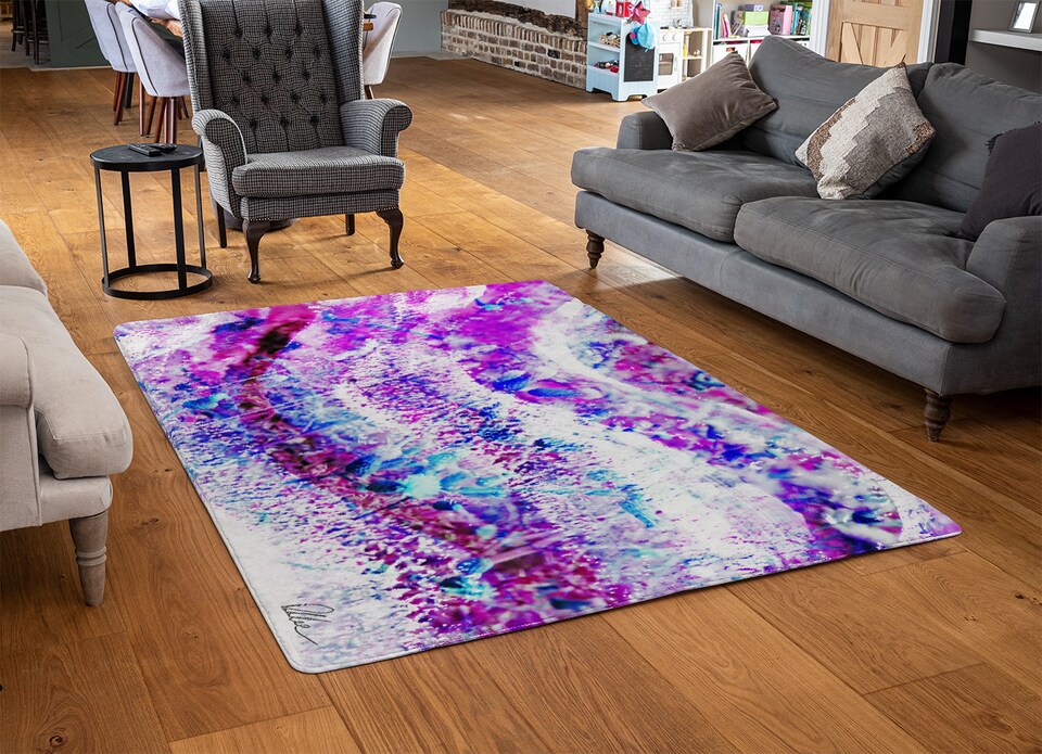image 1 of Pink Wilderness Rug | Multi