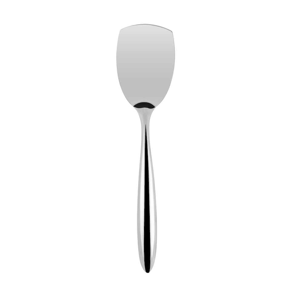 image 1 of Cuisipro Tempo Solid Turner, 18/8 Stainless Steel Spatula, 37.5cm