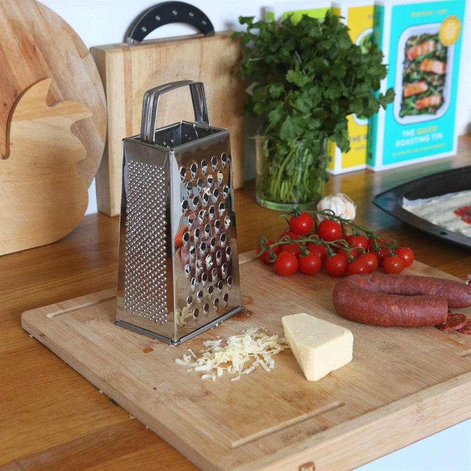 image 1 of Argon Tableware Stainless Steel Box Grater