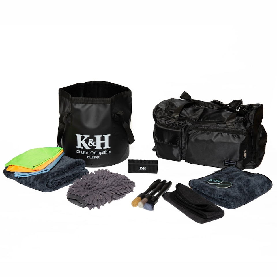 image 1 of Kingsley & Harper Detailer 15-Piece Car Cleaning Set