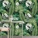image 2 of Muriva Eden Leaves Wallpaper - Black - 32.8ft x 53cm Black