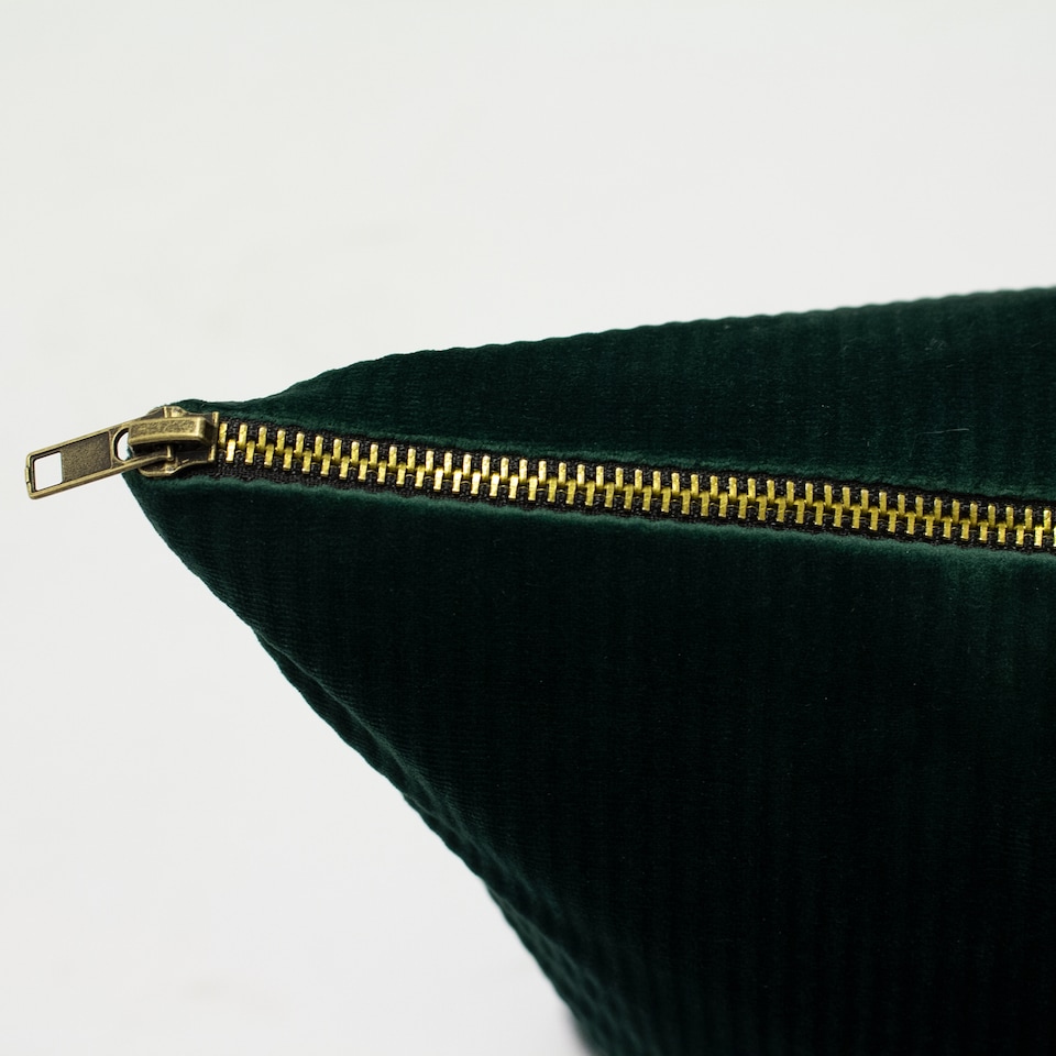 image 1 of Furn Aurora Cushion, Emerald Green, 45 x 45cm